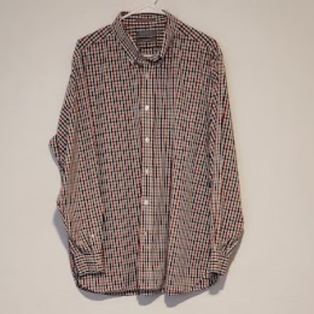 Cremieux Men's Long Sleeve Button-down Shirt Size XXL